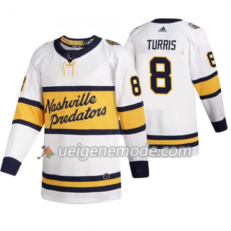 Herren Eishockey Nashville Predators Trikot Kyle Turris 8 Adidas 2020 Winter Classic Authentic